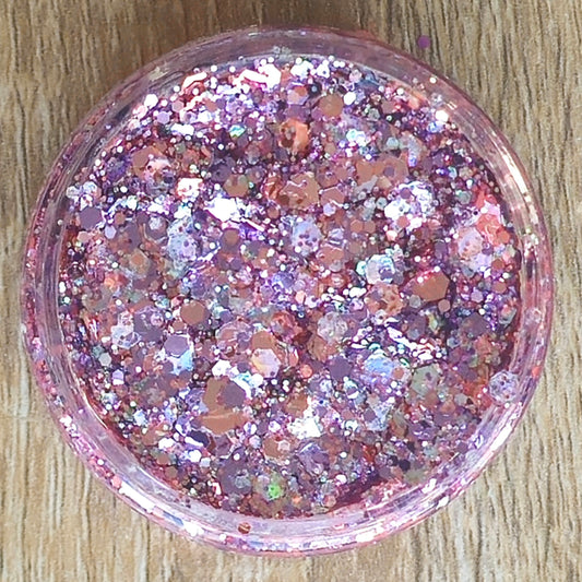 Glitter Gel - Twilight Rose - 30ml