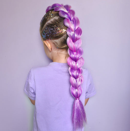 Violet Eclipse Dragon Braid 60cm | 75g