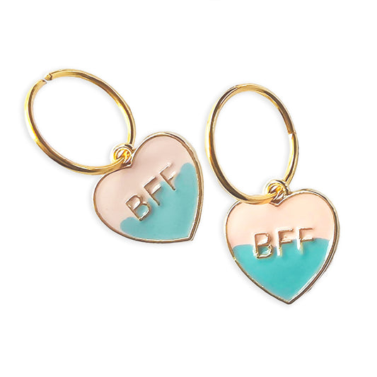 BFF Pink & Blue Hair Charms