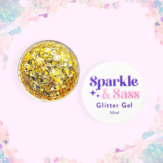 Glitter Gel - Golden Luster - 30ml