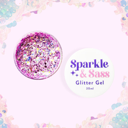 Glitter Gel - Violet Jewel - 30ml