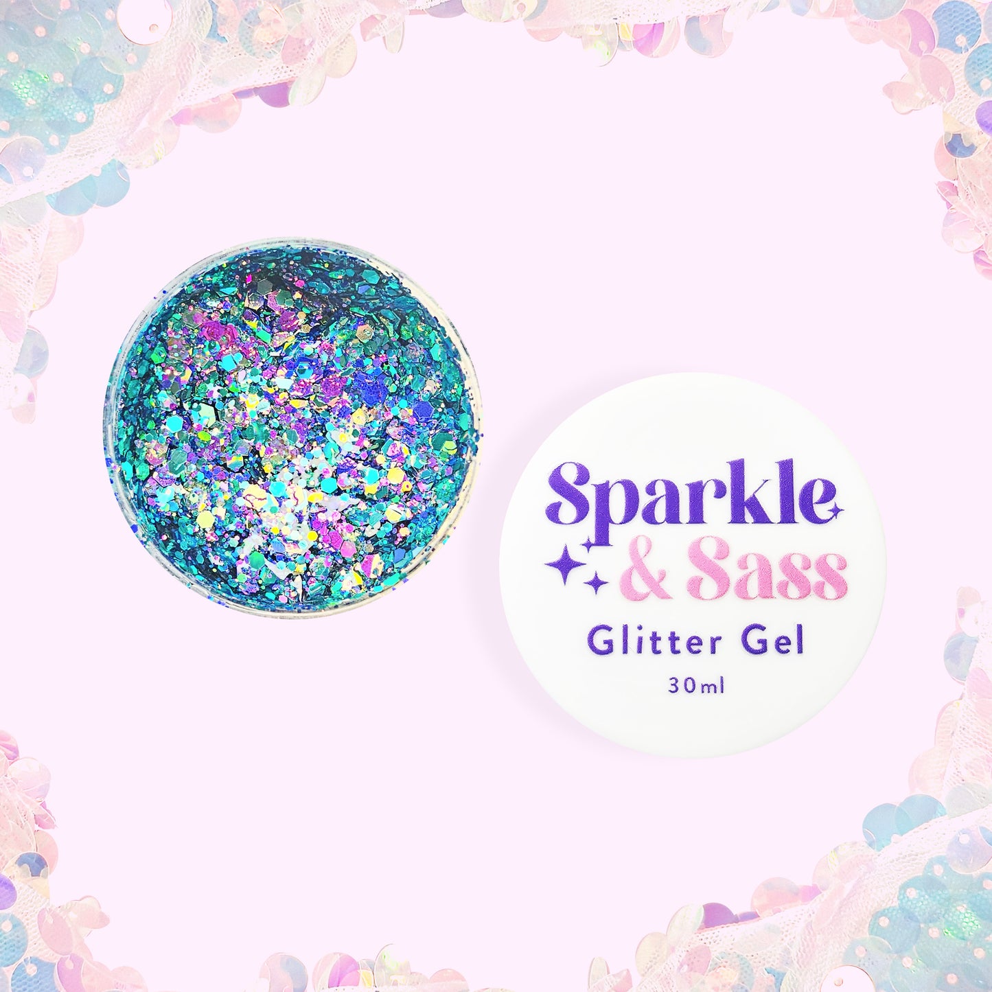 Glitter Gel - Luminous Lagoon - 30ml