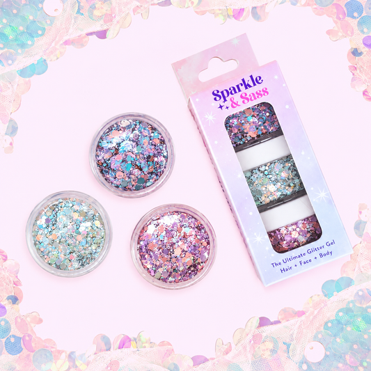 Glitter Gel - Galaxy Glimmer - Set of 3
