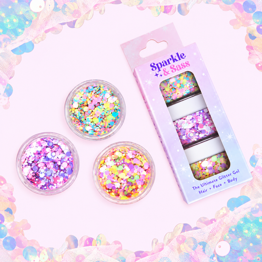 Glitter Gel - Candyland Pop - Set of 3